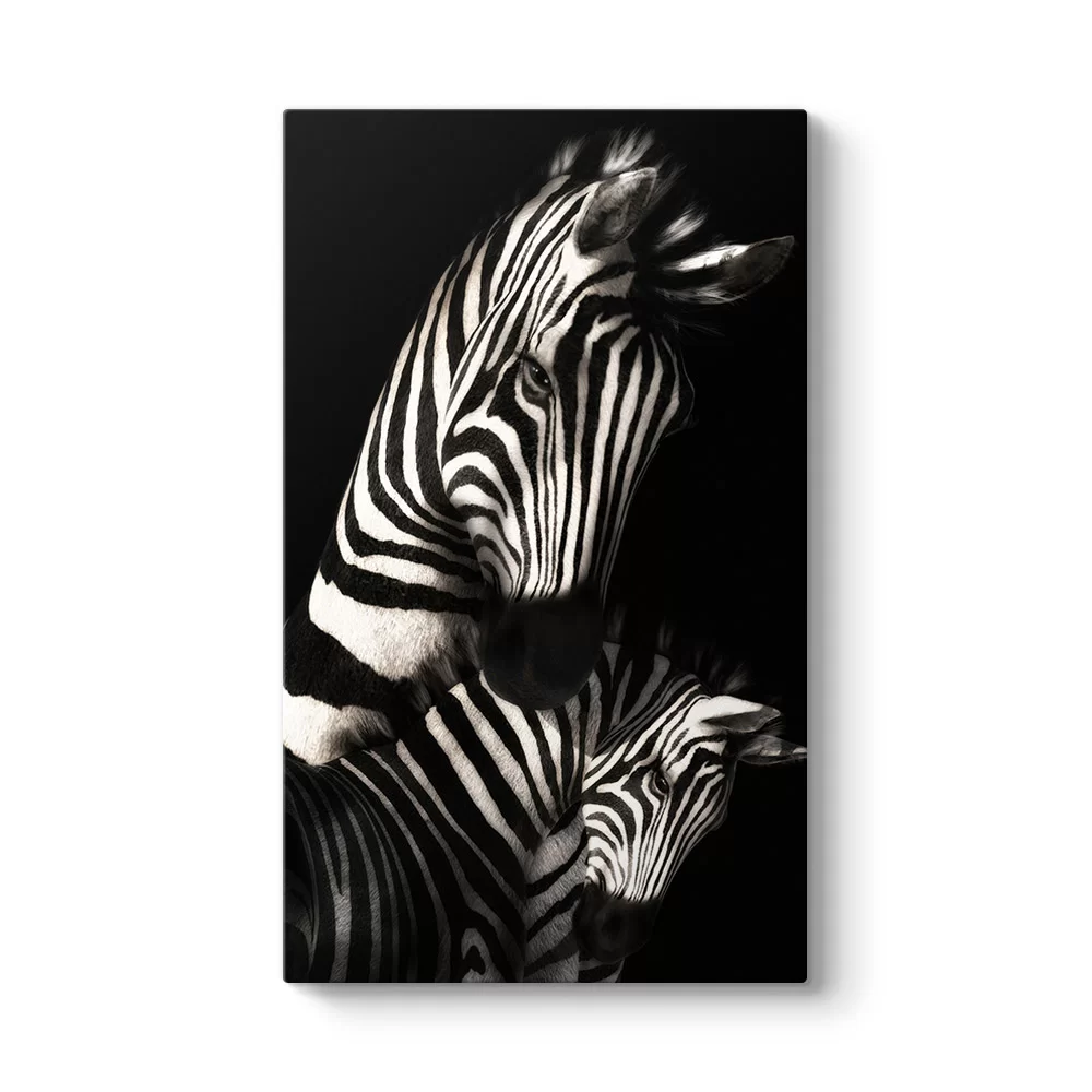 Desenli Zebra Tablosu - Model 35